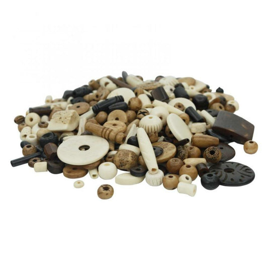 Wood Beach Bead, 250 gr/bag