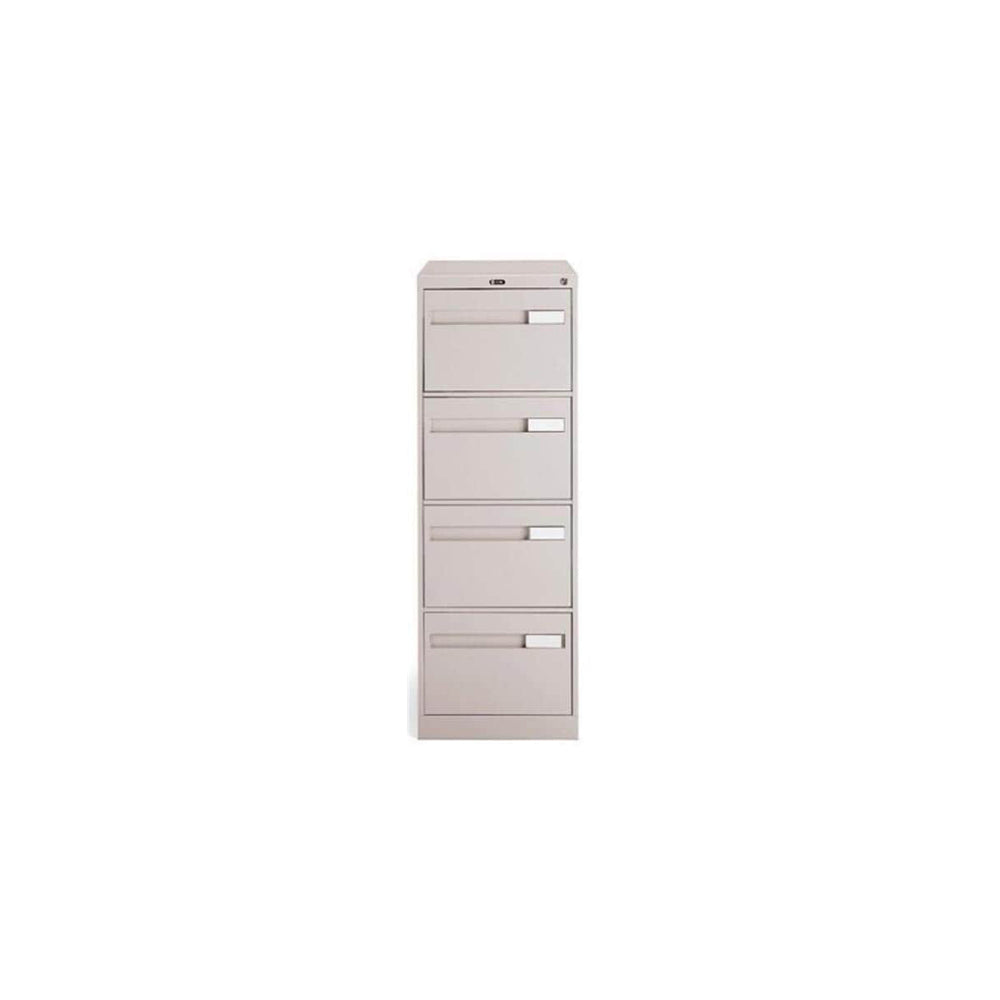 Global 2600 Plus Series 26.56" 4-Drawer Vertical File - Legal - Black