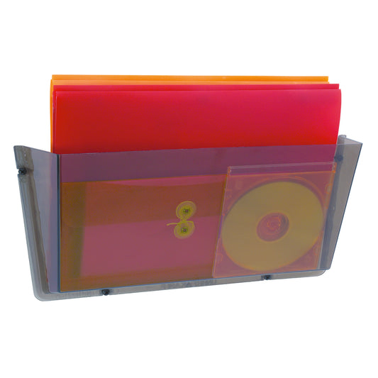 Pochette Deflecto incassable DocuPocket - 1 pochette - Format légal - Fumée