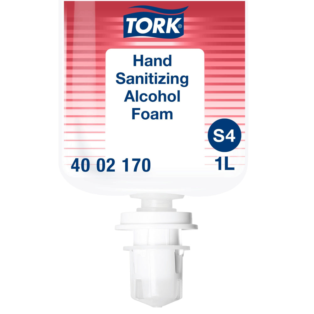 Désinfectant pour les mains à base de mousse alcoolisée Tork (paquet de 6)