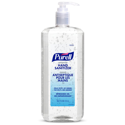 Gel désinfectant pour les mains Purell Advanced Refreshing en pompe - 1,5 L
