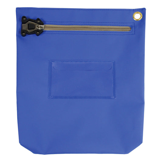 Winnable Security Bag - 10" W x 10" L - Blue