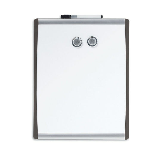 Staples Premium Magnetic Dry-Erase Board, White, 11" x 14"