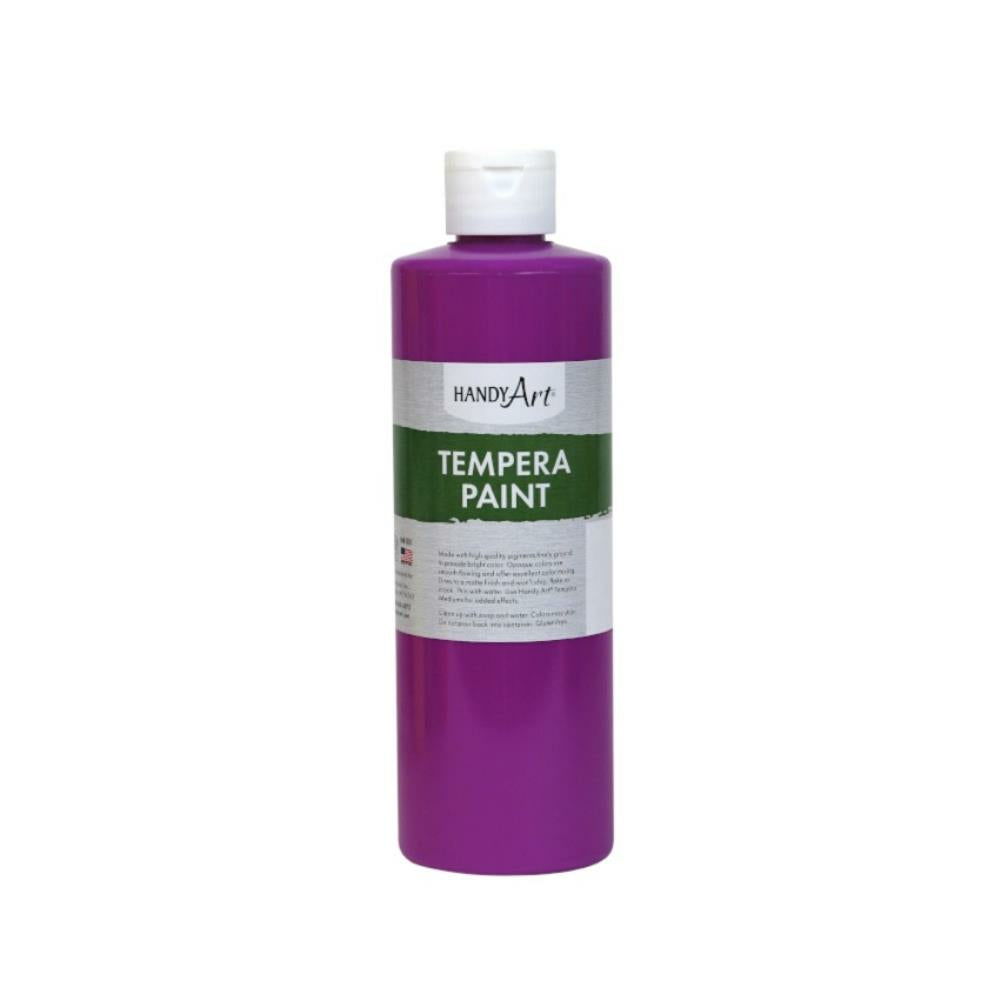 Handy Art Fluorescent Tempera - 473 mL - Flourescent Violet