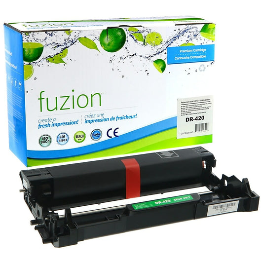 fuzion Brother DR420 (DR-420) Compatible Drum/Imaging Units - Standard Yield - Black