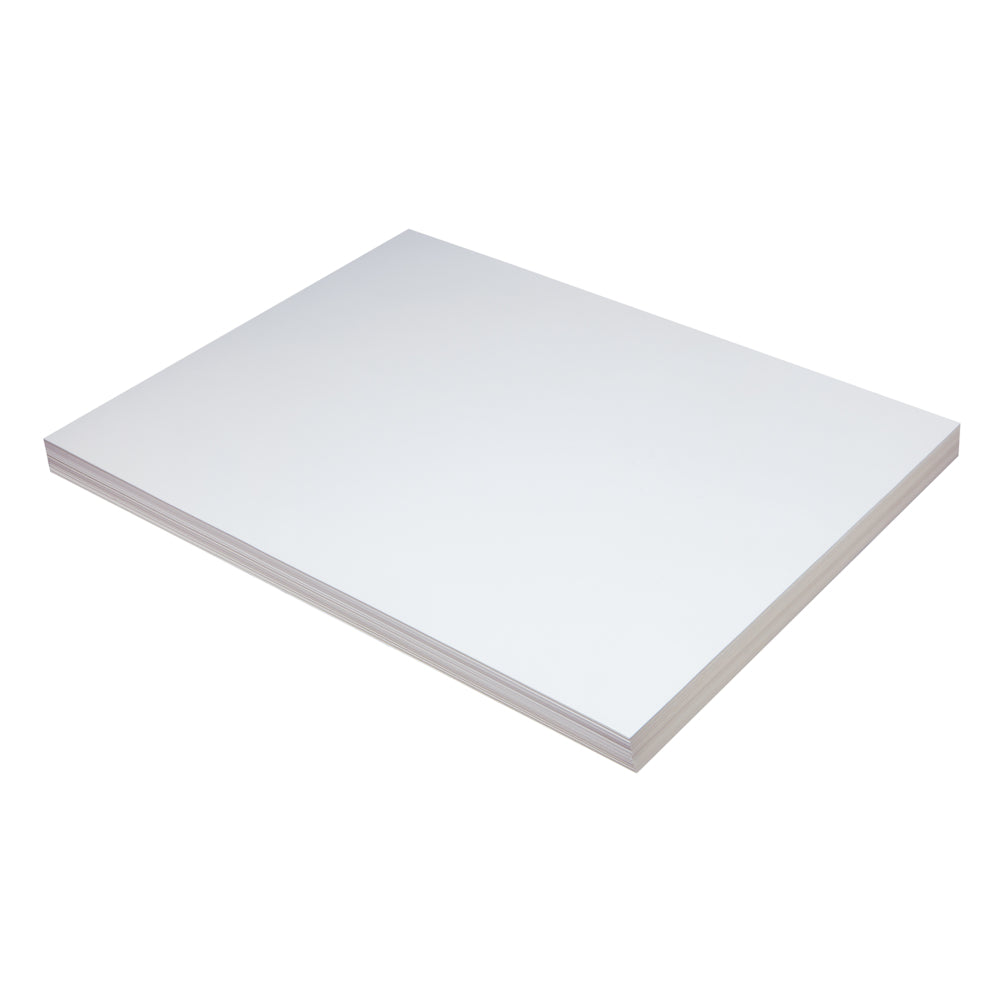 Pacon Heavyweight Tagboard, 18" x 24", White, 100 Sheets