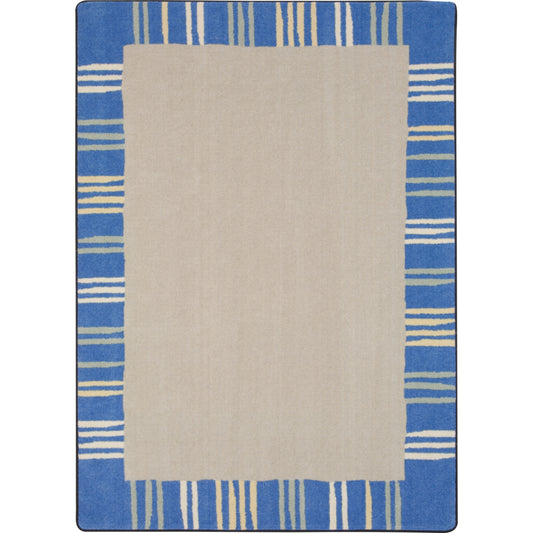Joy Carpets Seeing Stripes Area Rug - 7'8" x 10'9" - Pastel