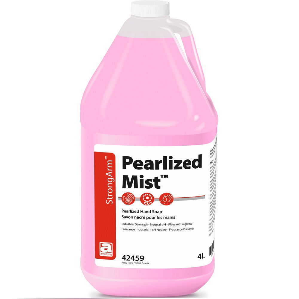 Armstrong Pearlized Mist Antiseptic Hand Soap with PCMX, 4L - 4 Pack