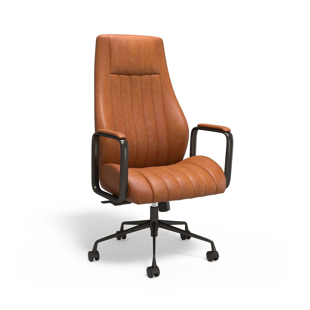 Union & Scale Industria Manager Chair - Brown