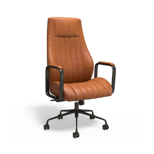Union & Scale Industria Manager Chair - Brown