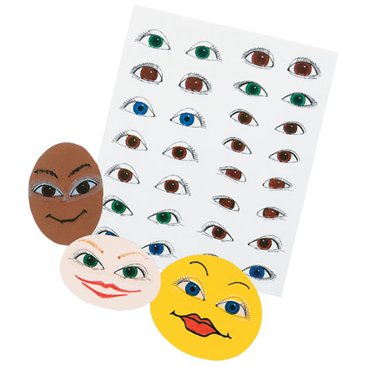 Autocollants Roylco pour globes oculaires, grands, 150/paquet