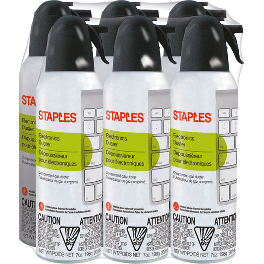Staples Electronics Dusters, 6/Pack