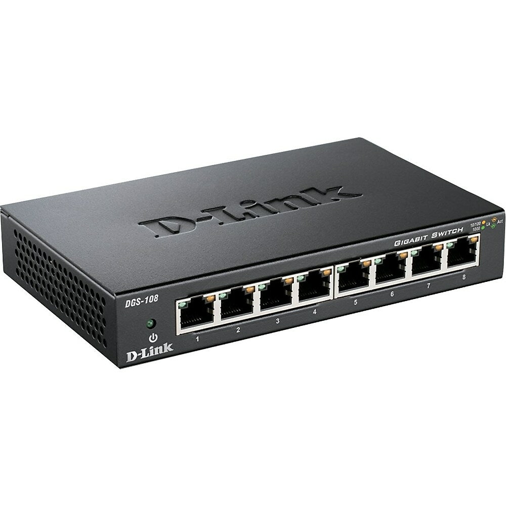 D-Link 8 Port Gigabit Switch