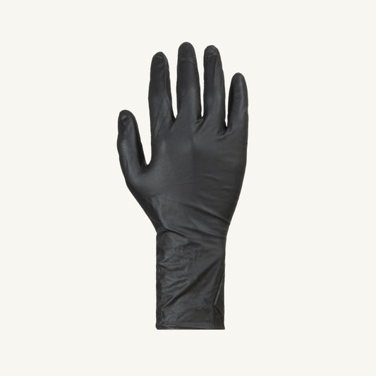 KeepKleen Nitrile Powder-Free Multipurpose Gloves - Black - Large - 50 Pack