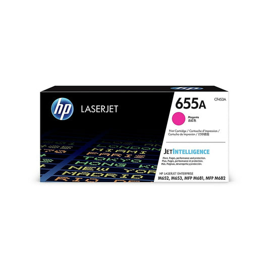 HP 655A (CF453A) Magenta Original LaserJet Toner Cartridge