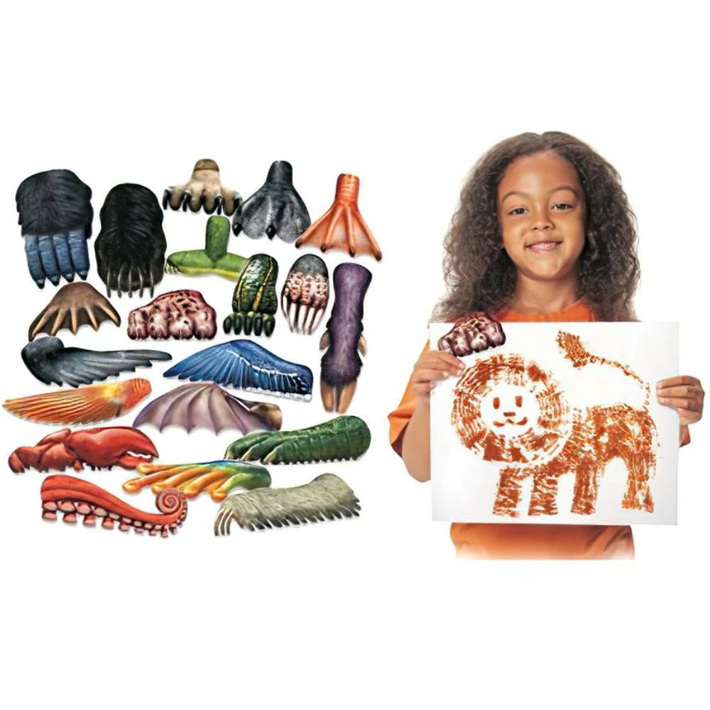 Roylco Animal Paint Scrapers, Assorted designs, 20/pkg.