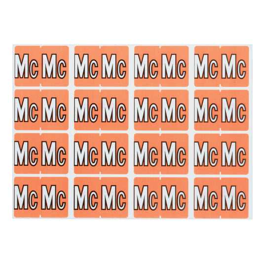 Pendaflex A-Z Pink End Tab Filing Labels - Mc - 240 Pack