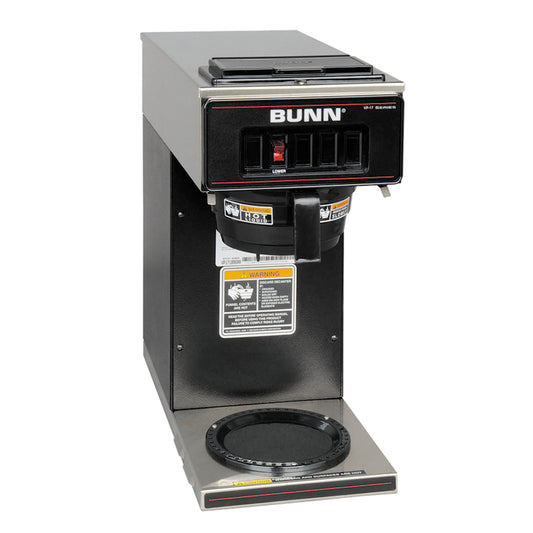 Cafetière à bec verseur Bunn 12 tasses à profil bas - 3,8 gallons