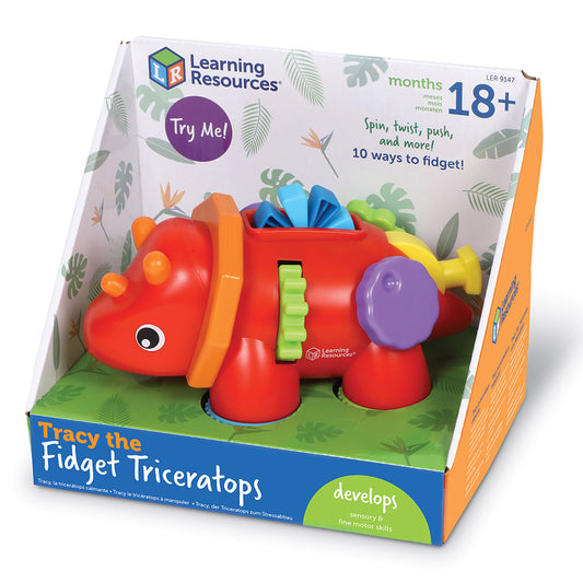 Learning Resources Tracy The Fidget Triceratops