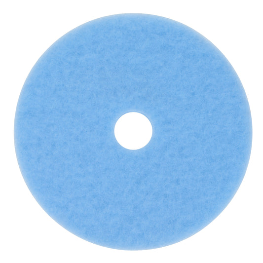 3M Hi-Performance 27" Burnish Pad 3050 - Sky Blue