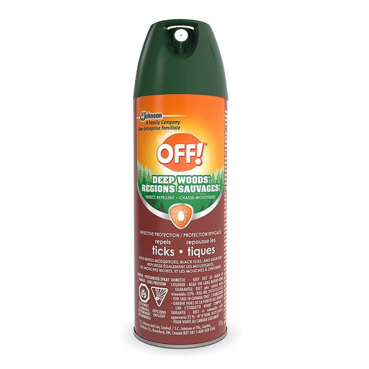 OFF! Aérosol anti-tiques Deep Woods 170 g