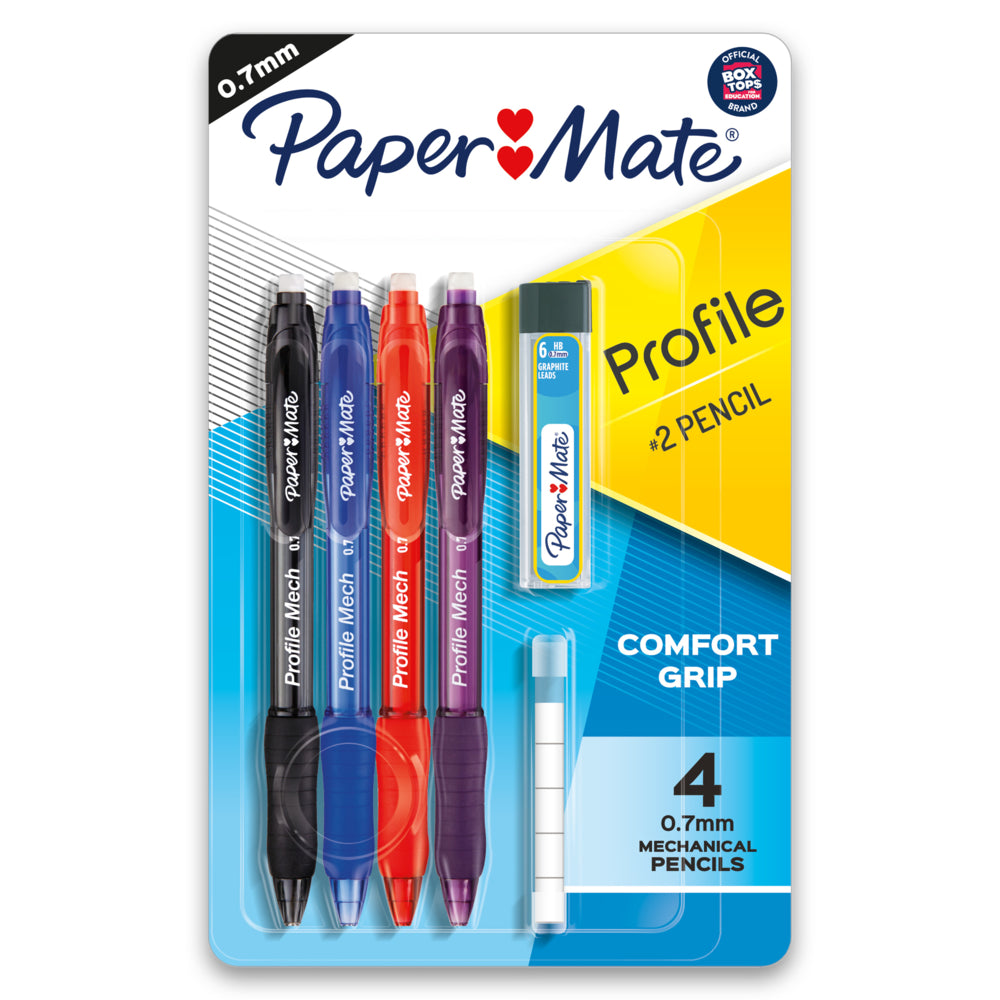 PaperMate Profile Mechanical Pencils - 0.7 mm - 4 Pack