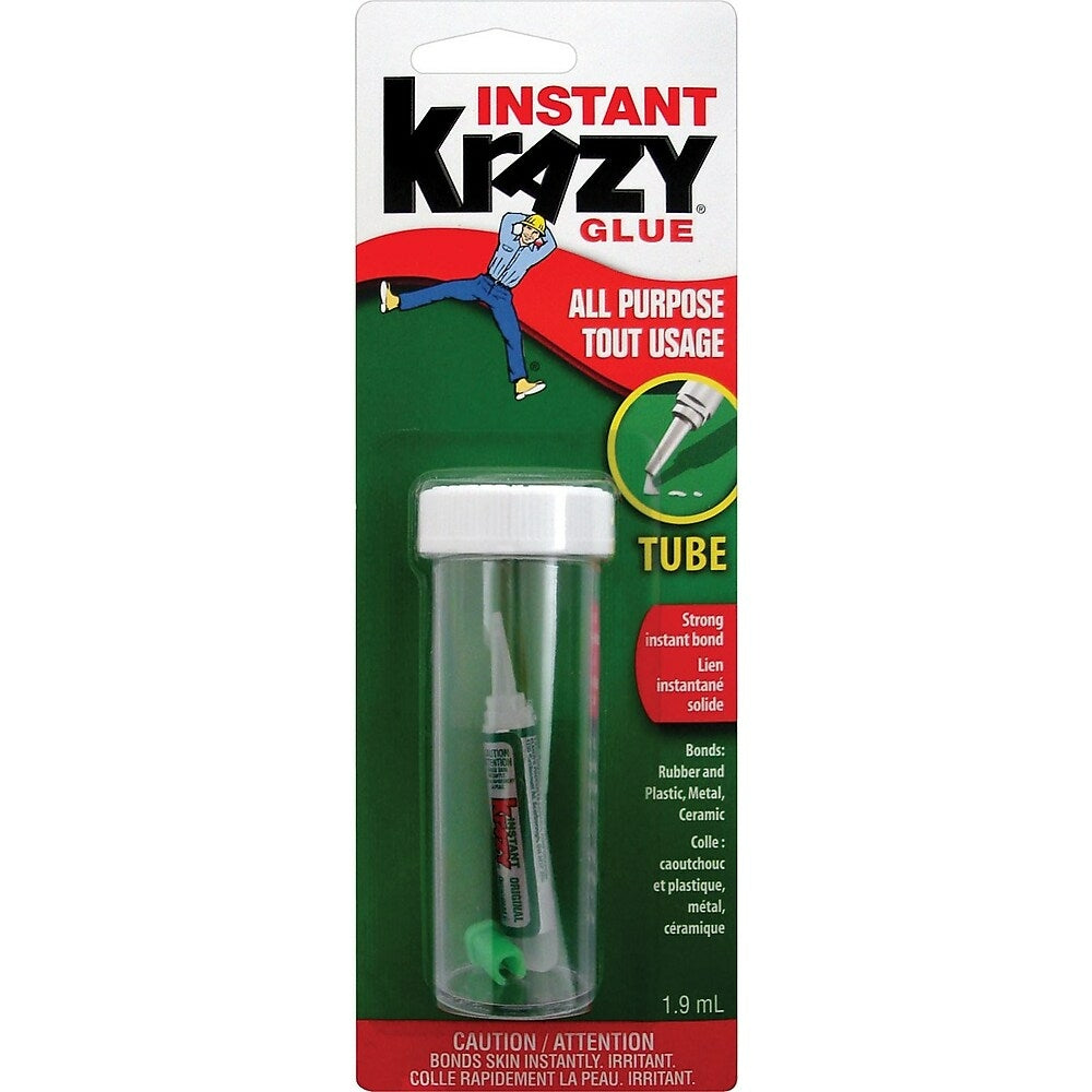 Krazy Glue Instant Krazy Glue, formule originale, 1,9 ml