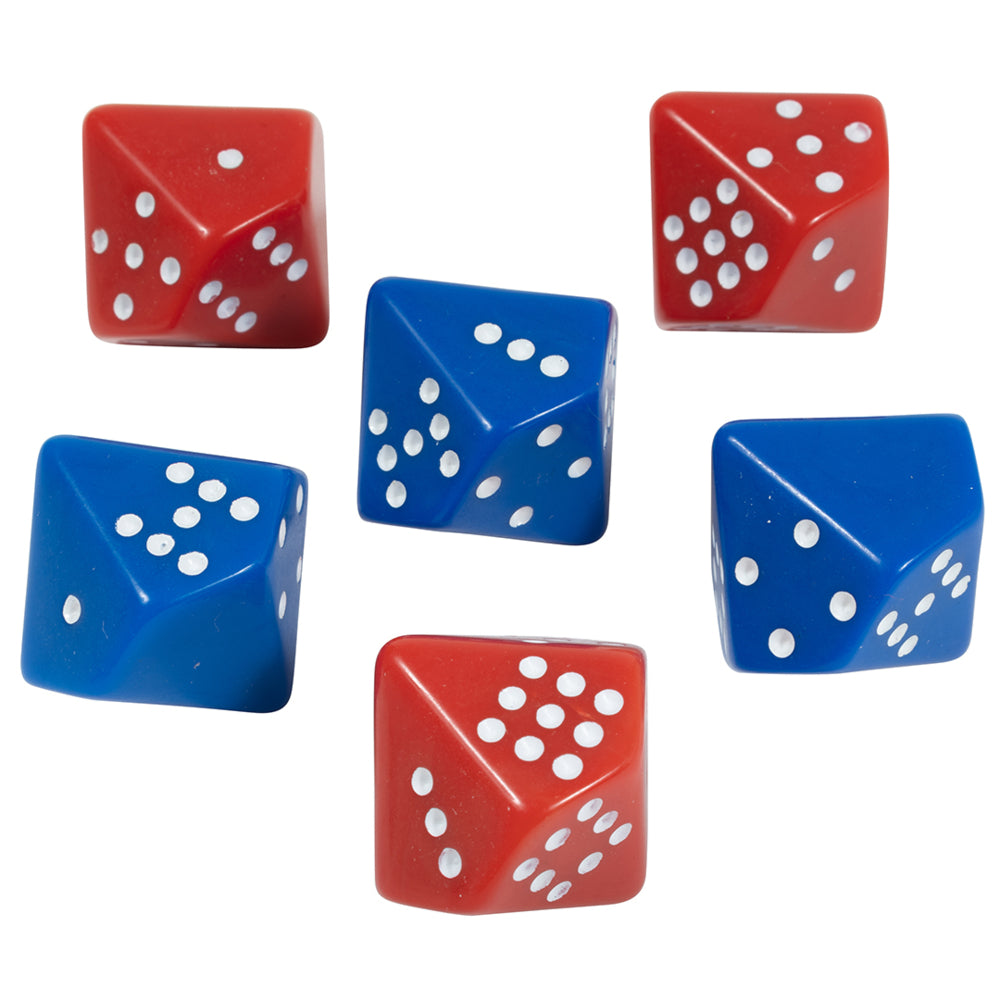 Learning Advantage Subitizing Dice Set - 6 Pack