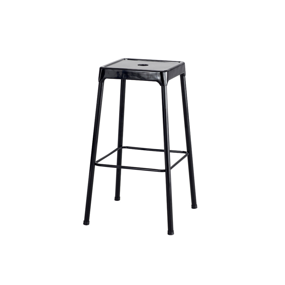 Tabouret de bar Safco en acier de 29 po - Noir