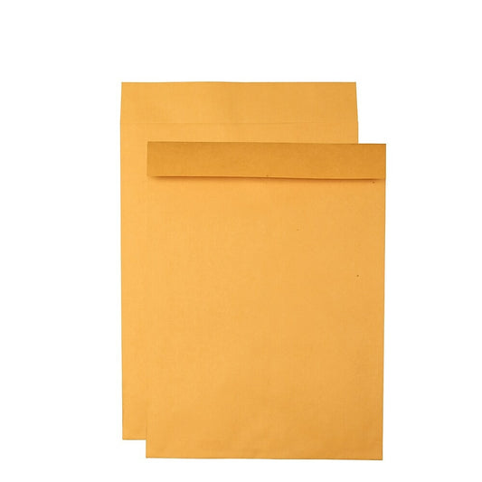 Enveloppes pour catalogues Quality Park Jumbo en papier kraft brun 17" x 22" - Paquet de 25