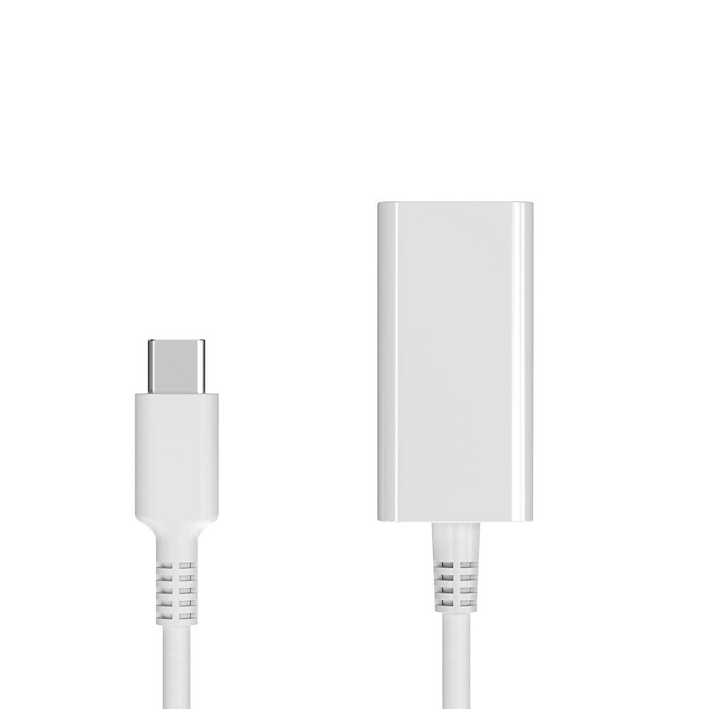 NXT Technologies NX52345 0.5' USB C/HDMI Audio/Video Adapter - White