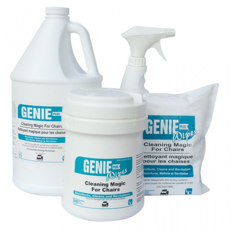 Genie Plus |Chair Disinfectant and Cleaner Wipes – D2D HealthCo.