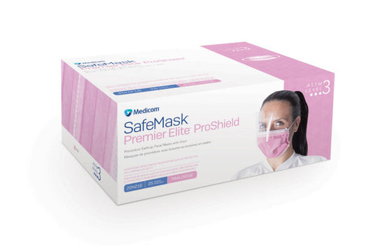MASQUES #2025 PRO-SHIELD - CHIRURGICAL L3 Teal (Medicom) (25)