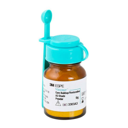 SOLVENTUM (3M)VITREMER A3/PEDO 9g' POUDRE Consolidation du noyau