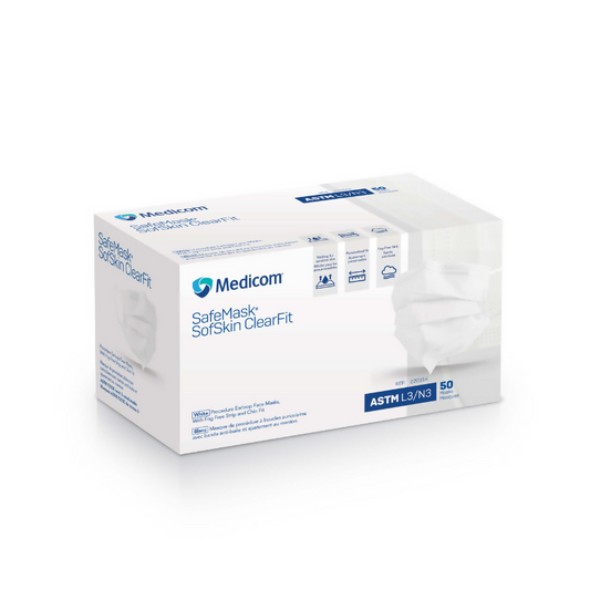 Medicom® SafeMask® SofSkin ClearFit (Level 3/White)