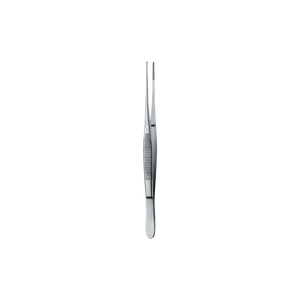 Semken Dressing Forcep, Serrated, Straight, 12CM