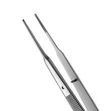 Load image into Gallery viewer, Gerald Dressing Forcep, Serrated, Straight, 18CM
