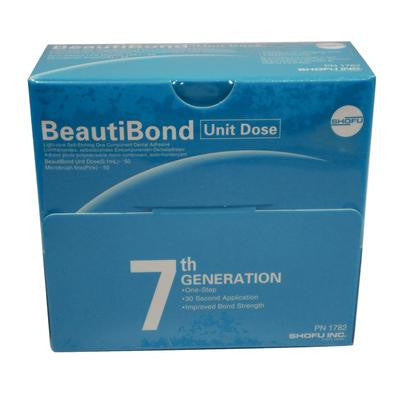 Beautibond Unidose Kit: 50 x 0.1ml unit doses, 50 microbrushes
