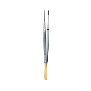 Gerald Dressing Forcep, Tungsten Carbide, 18CM