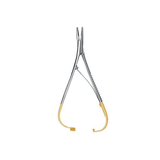 Mathiu Kocher Needle Holder, 14CM, Tungsten Carbide (Inner Clamp) (1-0,2-0,3-0,4-0) - D2D HealthCo.