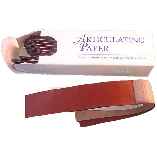 Articulating Paper - Thick .0031" (79 microns) Blue Articulating Paper, 144Bx