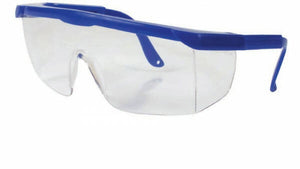 BLUE RIMMED DYNAREX SAFETY GLASSES (50 UNITS) - D2D HealthCo.