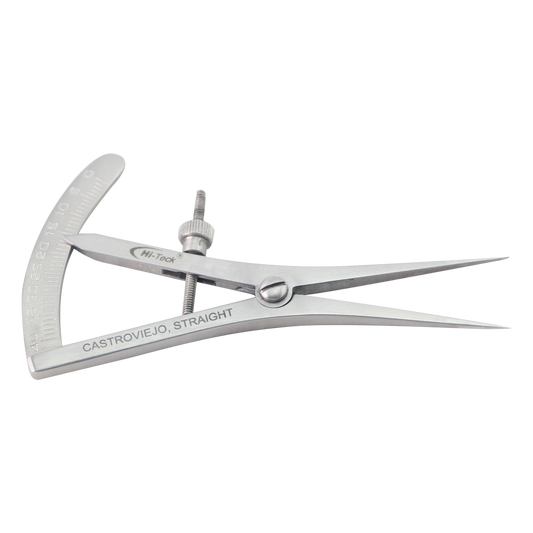 Petit pied à coulisse Castroviejo, droit