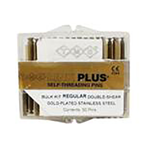 Self-Threading Pin System Link Plus Refill (50), Regular 2in1 Double Gold