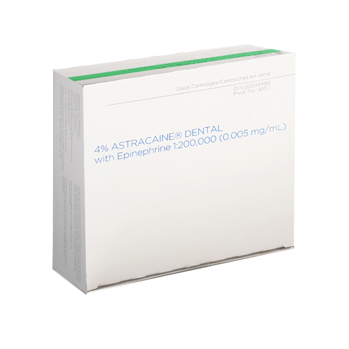Astracaine 4% Plain 1:200:000, 100/box