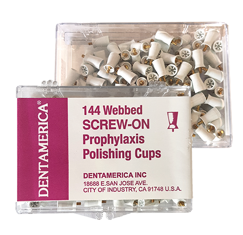 Prophy Cups Screw Type 144/Box