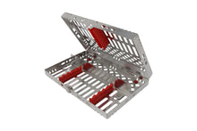Load image into Gallery viewer, Sterilization Cassette for 5 Instruments, With Adjustable Accessory Area - 202x130x30, Detachable - D2D HealthCo.
