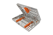 Load image into Gallery viewer, Sterilization Cassette for 5 Instruments, With Adjustable Accessory Area - 202x130x30, Detachable - D2D HealthCo.
