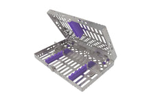 Load image into Gallery viewer, Sterilization Cassette for 5 Instruments, With Adjustable Accessory Area - 202x130x30, Detachable - D2D HealthCo.
