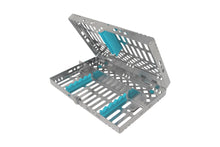 Load image into Gallery viewer, Sterilization Cassette for 5 Instruments, With Adjustable Accessory Area - 202x130x30, Detachable - D2D HealthCo.
